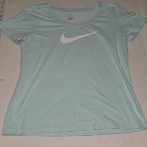 Nike Women's Aqua Short Sleeve Tee